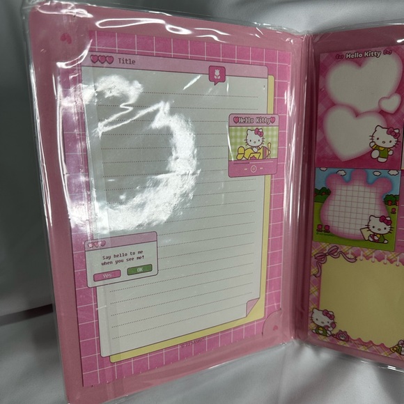 Sanrio Hello Kitty Self-Stick Notes, Stationary Book - Picture 2 of 4